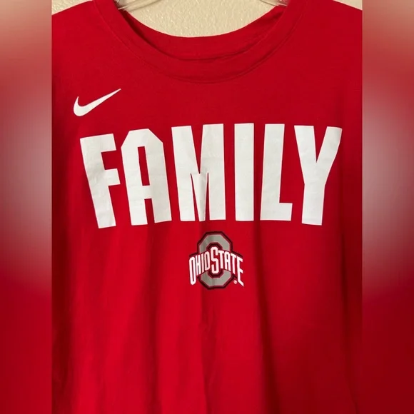 OHIO STATE BUCKEYES RED NIKE VERB SHORT SLEEVE T SHIRT SZ XL - Picture 3 of 6
